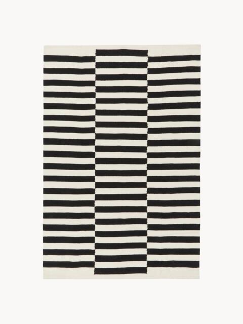 Hand-Woven Kelim Rug Donna with Stripes - image 1