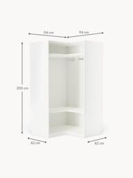 Modular Corner Wardrobe Charlotte, 115 cm Wide - thumbnail 8