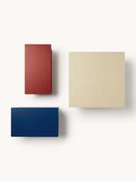 Metal Wall Shelves Kelly, Set of 3 - thumbnail 2