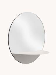 Round Wall Mirror Horizon with Shelf - thumbnail 1