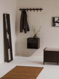 Upholstered Wooden Storage Bench Hillmond - thumbnail 3