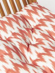 Outdoor Seat Cushion Maillot with Ikat Pattern - thumbnail 5