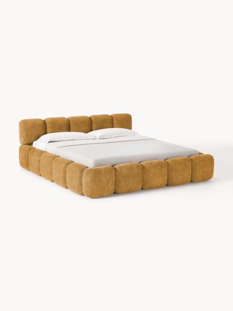 Upholstered Teddy Bouclé Bed Tayla - image 1