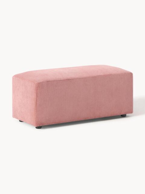 Corduroy Ottoman Melva, W 99 x D 42 cm - image 1