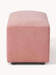 Corduroy Ottoman Melva, W 99 x D 42 cm - thumbnail 5