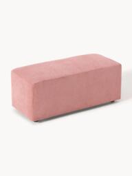 Corduroy Ottoman Melva, W 99 x D 42 cm - thumbnail 4