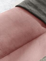 Corduroy Ottoman Melva, W 99 x D 42 cm - thumbnail 8