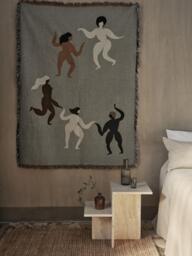 Travertine Side Table Distinct with Two Table Tops - thumbnail 3