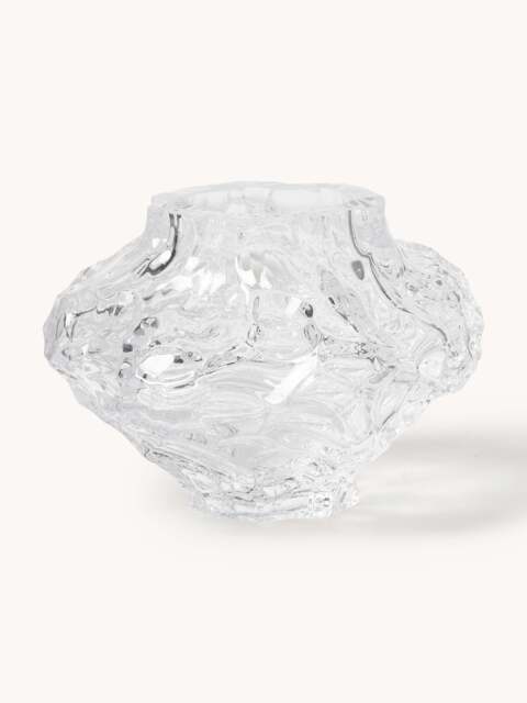Mouth-Blown Glass Vase Canyon, H 8 cm - image 1
