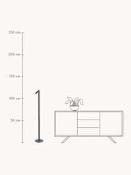Small Portable Outdoor LED Floor Lamp Tubo, Dimmable - thumbnail 2