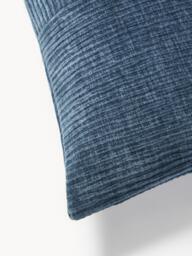 Velvet Cushion Cover Fiona with A Fine Line Structure - thumbnail 3