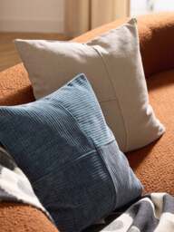 Velvet Cushion Cover Fiona with A Fine Line Structure - thumbnail 8