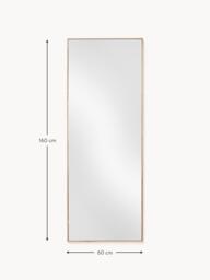 Full-Length Wall Mirror Avery with Oak Wood Frame - thumbnail 8
