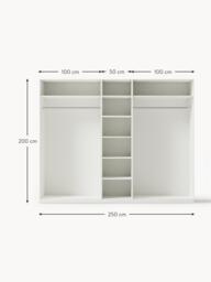 Modular Hinged Door Wardrobe Jeanne, 250 cm Wide, in various sizes - thumbnail 9