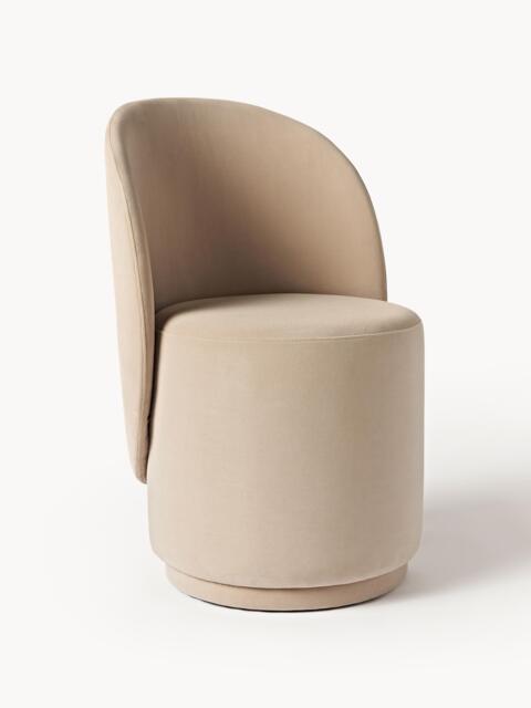 Upholstered Velvet Chair Zeyno - image 1