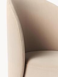 Upholstered Velvet Chair Zeyno - thumbnail 6