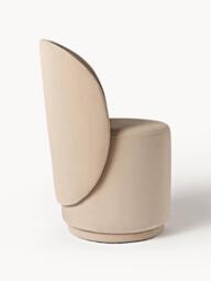 Upholstered Velvet Chair Zeyno - thumbnail 4