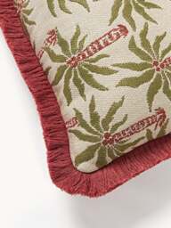 Handmade Reversible Outdoor Cushion Laura - thumbnail 3