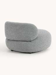 Bouclé Lounge Armchair Alba - thumbnail 4
