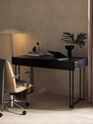 Mango Wood Desk Luca with Drawers - thumbnail 2