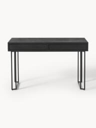 Mango Wood Desk Luca with Drawers - thumbnail 4