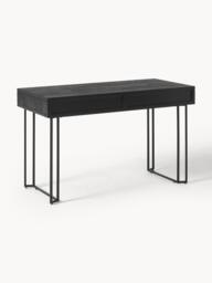 Mango Wood Desk Luca with Drawers - thumbnail 6