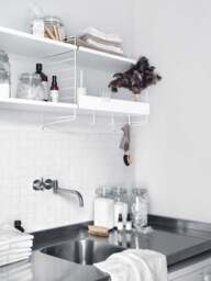 Metal Shelf String System, W 58 x D 30 cm - thumbnail 3