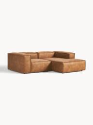 Modular Leather Corner Sofa Lennon (3-seater) - thumbnail 3