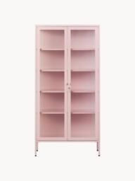 Metal Display Cabinet The Collector with Ribbed Glass - thumbnail 4