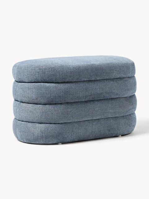 Small Upholstered Bench Alto with Storage Space - image 1