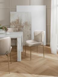 Upholstered Velvet Chair Tess - thumbnail 2