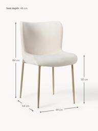 Upholstered Velvet Chair Tess - thumbnail 8