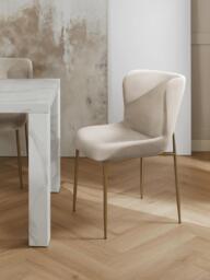 Upholstered Velvet Chair Tess - thumbnail 7