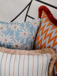 Handmade Outdoor Cushion Laura - thumbnail 3