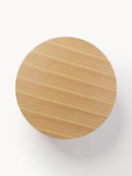 Round Wooden Coffee Table Nele with Storage Space - thumbnail 5