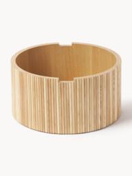 Round Wooden Coffee Table Nele with Storage Space - thumbnail 3