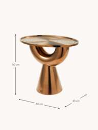 Ceramic Round Side Table Anish - thumbnail 6
