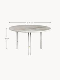 Round Marble Coffee Table Ioi, Ø 70 cm - thumbnail 4