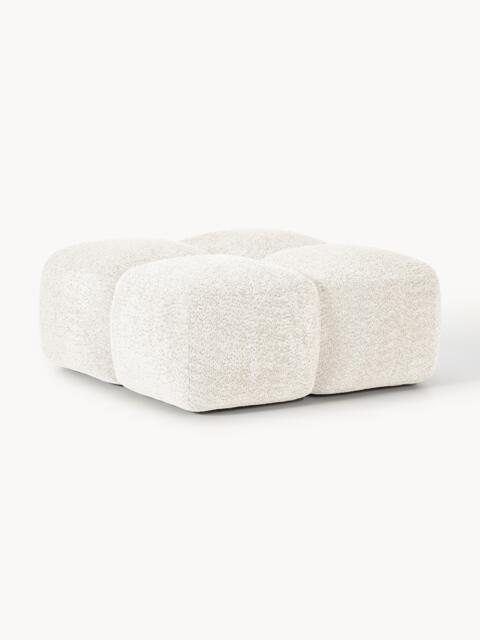 Teddy-Bouclé Ottoman Tayla - image 1