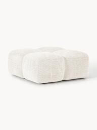 Teddy-Bouclé Ottoman Tayla - thumbnail 1