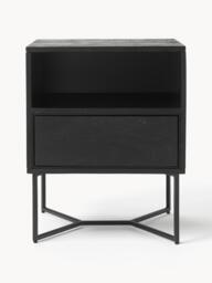 Mango Wood Bedside Table Luca with Drawer - thumbnail 3