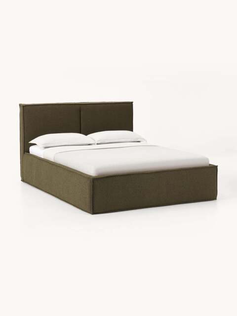 Upholstered Bouclé Bed Dream with Storage