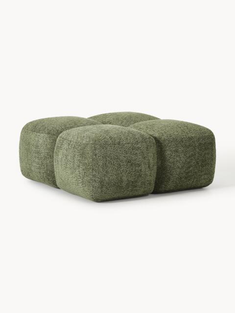 Teddy-Bouclé Ottoman Tayla - image 1