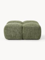 Teddy-Bouclé Ottoman Tayla - thumbnail 3