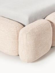 Upholstered Bouclé Bed Tayla - thumbnail 5