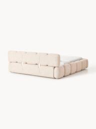 Upholstered Bouclé Bed Tayla - thumbnail 3