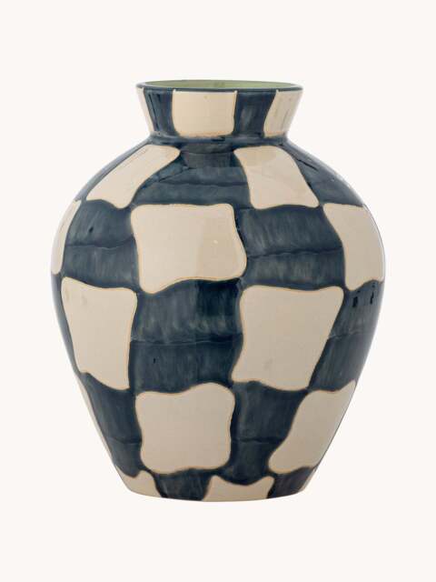 Hand-Painted Vase Check, H 24 cm - image 1