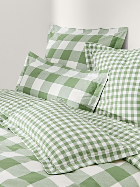 Checked Cotton Duvet Cover Nels - image 1