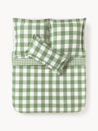 Checked Cotton Duvet Cover Nels - thumbnail 2