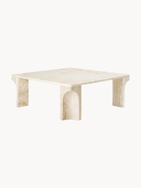 Travertine Coffee Table Doric, W 80 cm - image 1